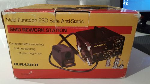 Duratech SMD Rework Station TS-1570 inc Solder, Low Melt, Flux, Solder Paste etc