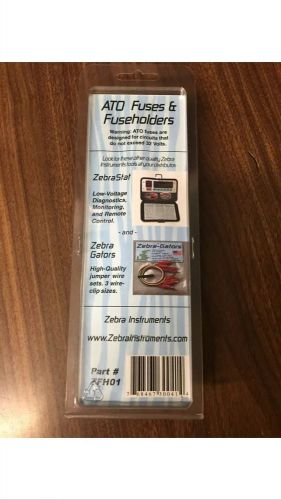 ZEBRA INSTRUMENTS &#039;4/PK MEDIUM DUTY FUSE HOLDERS &amp; FUSES&#039; ZFH01