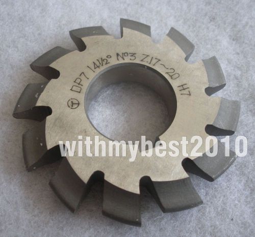 Lot New 1pcs Dp7 14-1/2 degree 3# Involute Gear Cutters No.3 Dp7 Gear Cutter