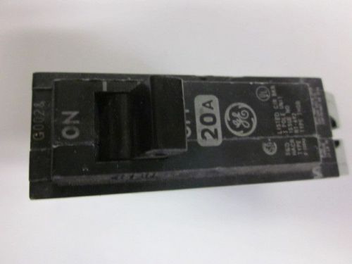 GE 20 Amp 1-Pole Bolt-In Circuit Breaker  NOS