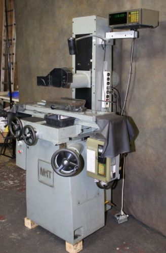 6&#034; W 12&#034; L Mitsui-Seiki MSG-200MH SURFACE GRINDER, 2X DRO, ROLLER BEARING Tbl,