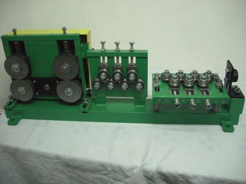 wire straightener, roll, 14 rolls straightening,Double wire feeder