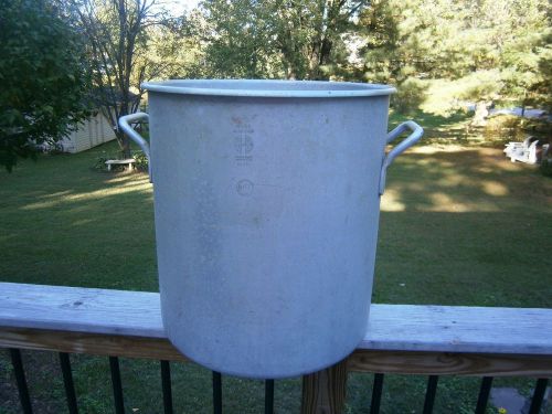 60 Qt. Wear Ever Classic 4315 Aluminum Rolled Edge Riveted Handles Stock Pot