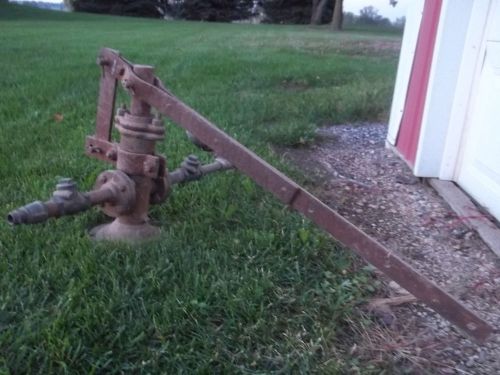 Rumsey pump steam fire engine tractor boiler hydro test water gauge valve