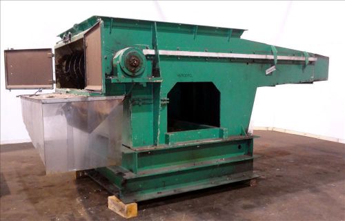 Used- Vecoplan RG62/150 SPKFF Single-Shaft Shredder