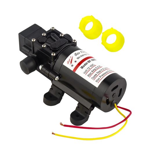 DC 12V 100PSI 4L/Min High Pressure Diaphragm Water Self Priming Pump Boat Car