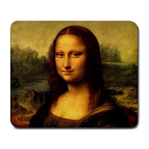 New Leonardo Da Vinci Mona Lisa for mousepad mouse pad free shipping