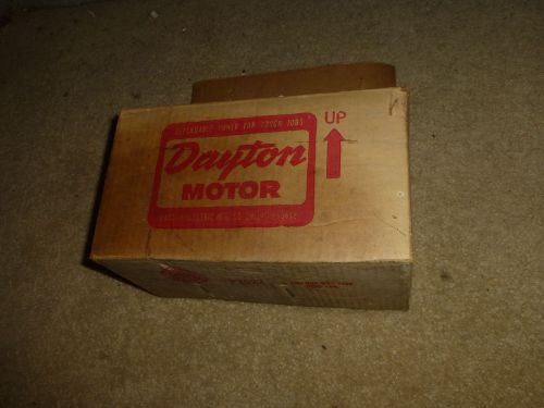 VIntage DAYTON 1/4 HP SPLIT PHASE A.C. MOTOR 1725 RPM 115 VOLT USA Belt Fan Blow