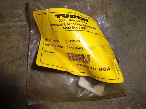 TURCK VAS 3-AW FIELD WIRE PLUG