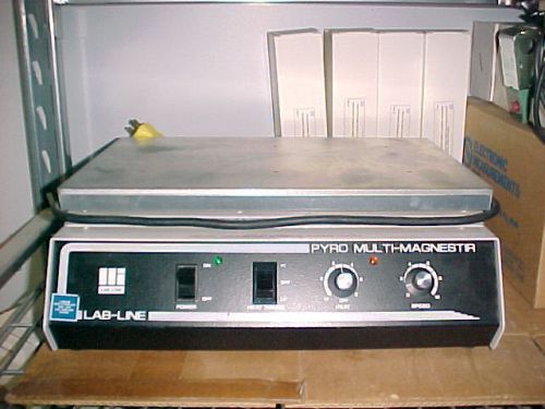 Lab-line multi stirrer plus heater 6 position unit model:1268 for sale