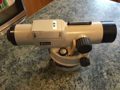 Nikon AS  Automatic Auto Level 360 Degrees Circle Survey Surveying w/ Case