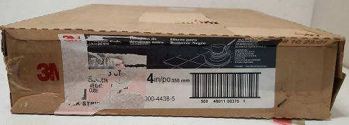 New 3M 7200 Black Stripper Pads 14&#034;  CASE OF 5