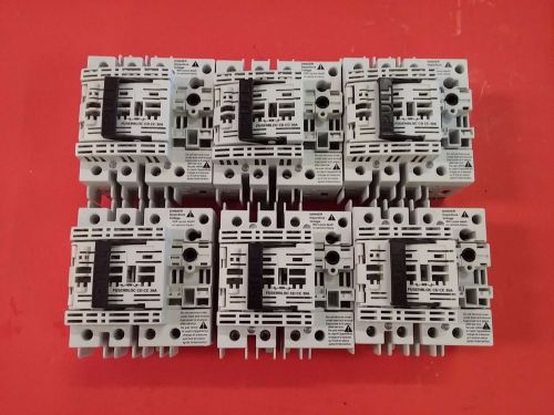 6x Ferraz Shawmut FBCC30CDT FUSERBLOC 30A 3PH 600V Open Disconnect  *Untested*