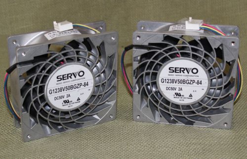 NEW 2X NIDEC G1238V Servo 4.7”X1.5” Brushless DC Axial Fan DC50V G1238V50BGZP-84