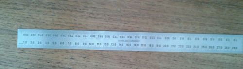 300mm long,  metric ruler