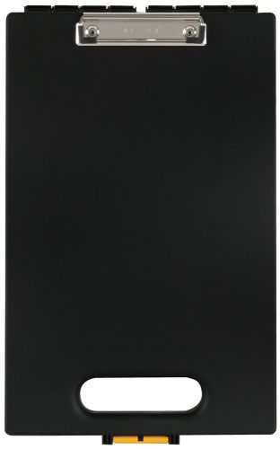 Dexas office clipcase storage clipboard black for sale
