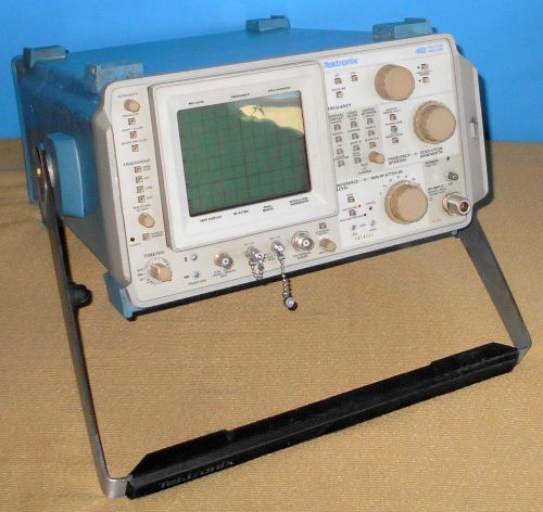 + Tektronix 492 Spectrum Analyzer 50kHz - 18GHz