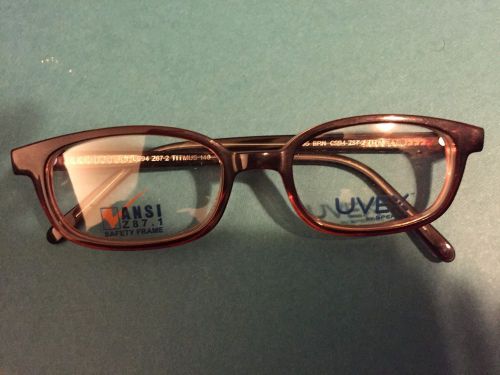 UVEX By SPERIAN Eyeglasses Frame T705 BRN SC94 Z87.2 Titmus 140