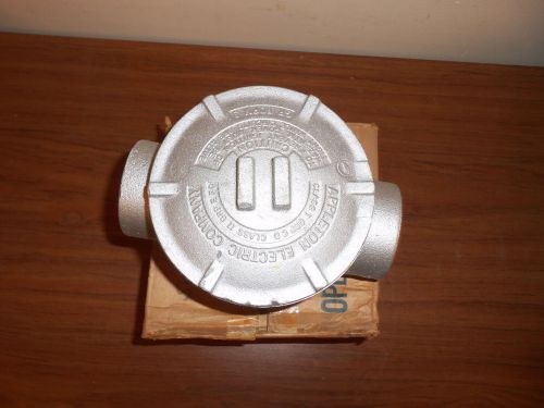 NEW APPLETON GRC200 EXPLOSION PROOF JUNCTION BOX UNILET 2&#034; inch