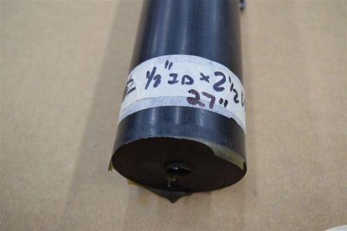 Urethane round tube .5&#034; id x 2.5&#034; od 27&#034; l 60a polyurethane rod acrotech inc for sale