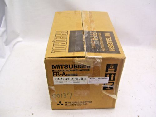 *NEW*  Mitsubishi FR-A Series Inverter    FR-A220E-1.5K-UL    60 Day Warranty!!