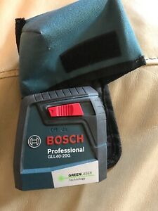 Bosch GLL40-20G Green-Beam Self-Leveling Cross-Line Laser