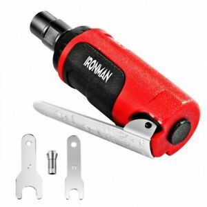 Red/Black 25000 RPM High Speed Straight Air Mini Die Grinder Tool &#039;Iron Man&#039;