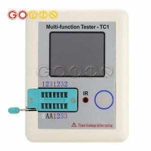 LCR-TC1/T7 Tester TFT Diode Triode Capacitance Meter LCR ESR NPN MOSFET