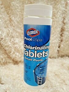 CLOROX POOL &amp; SPA Chlorinating Tablets For Small Pools 1.5lb Open Box