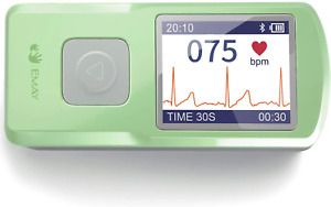 EMAY Wireless EKG Monitor | Records ECG &amp; Heart Rate Anytime Anywhere for Person