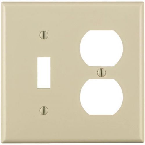 Leviton 014-80705-OOT Nylon Combination Wall Plate-LT ALM COMBO WALLPLATE