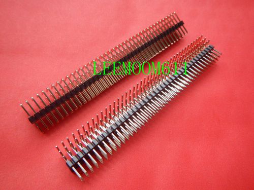 5pcs 3x40 Pin 2.54mm Right Angle Male Pin Header Strip new 40T3