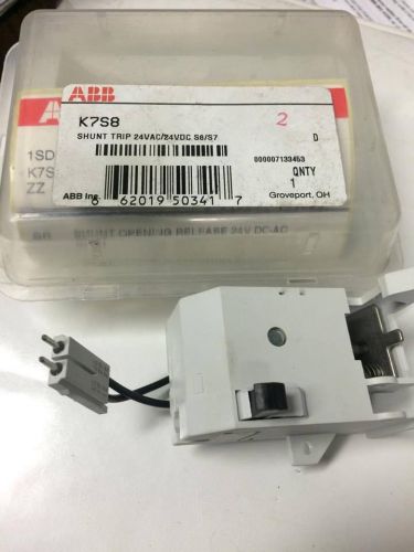 ABB K7S8 Shunt Trip Undervoltage Release 48 Volt DC/AC UL NEW S6/S7