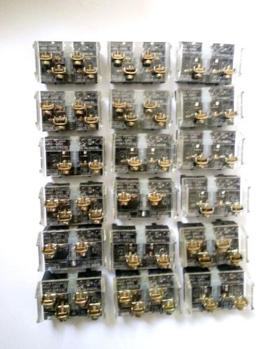 Lot of 24 New ALLEN BRADLEY 800T-XD1 SHALLOW CONTACT BLOCK  SERIES D