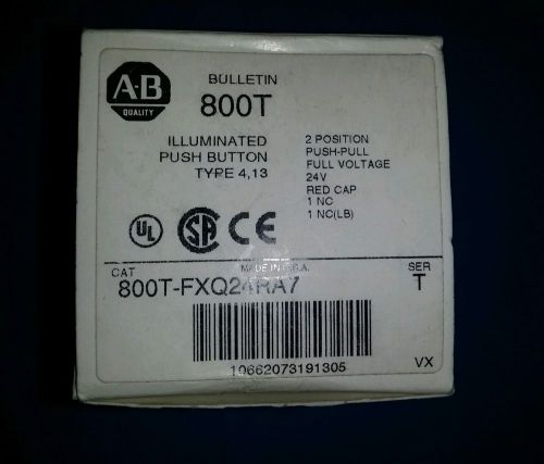 NEW ALLEN BRADLEY 800T-FXQ24RA7 Series T 800TFXQ24RA7