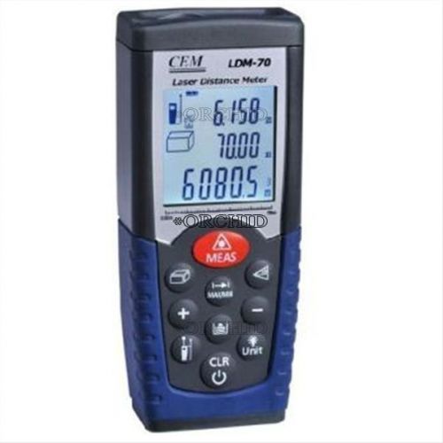 Ldm-70 measure measuring digital laser distance meter 70m cem volume tester for sale