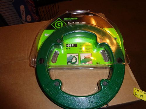 Greenlee 438-5H Steel Fish Tape 50 foot 1/8&#034;  NIP