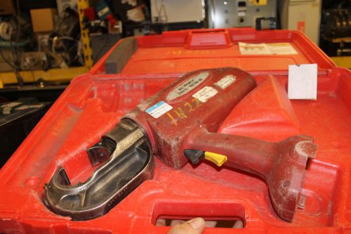 Burndy patriot pat750 18v crimper for sale