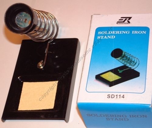 Lot10 Solder/Soldering Iron Stand/Station+sponge tray