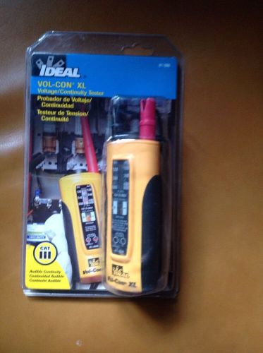 NEW Ideal Vol-Con XL Voltage/Continuity Tester 61-086