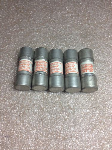 (rr24-3) 5 gould shawmut amp-trap a50p60/100-1ds  fuses for sale