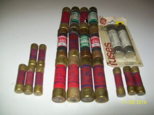 Bussmann Fuses mix lot of 22