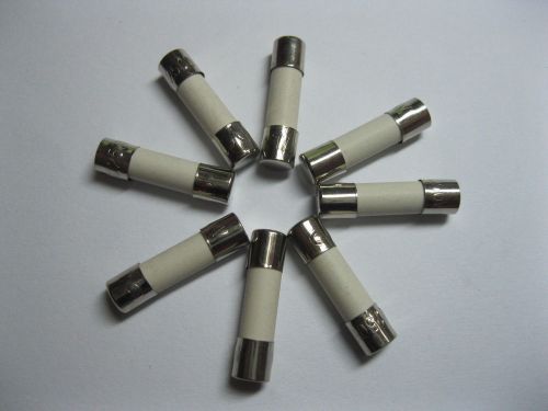 50 Pcs Slow Blow Ceramic Fuses 3.15A T3.15A 250V 5mm x 20mm