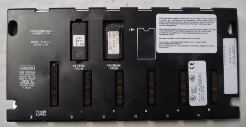 GE FANUC IC693CPU313K BASE 5 SLOT W/CPU (10MHZ)