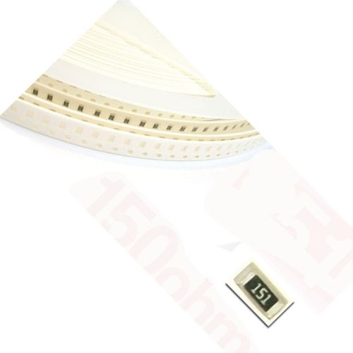 1000 x SMD SMT 0805 Chip Resistors Surface Mount 150R 150ohm 151 +/-5% RoHs