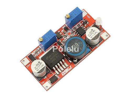 DC-DC Buck Converter 7-35V to 1.25-30V 15W CC/CV Power Supply Module LM2596