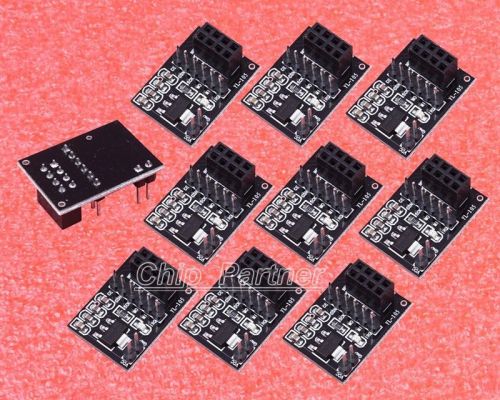 10pcs 5v-3.3v wireless module pinboard for nrf24l01+ robot 5-3.3v for sale