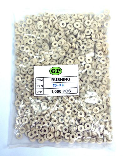 100pc Nylon Transistor Bushing Washer TO-3 A RoHS ?7.8x?3.2x2.8mm hole=?3.2mm