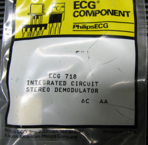 PHILIPS ECG718 STEREO SEPARATOR INTEGRATED CIRCUIT