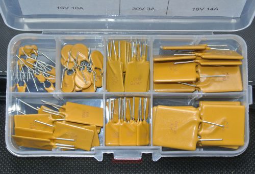 70pcs 7 Value PolySwitch Resettable Fuse Assortment kit